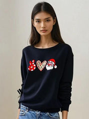 Kotty Women Graphic Printed Full Sleeves Sweatshirt