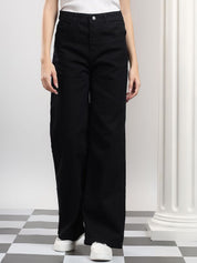 Kotty Women Flared High-Rise Jeans