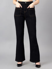 Kotty Women Bootcut Cotton High-Rise  Jeans