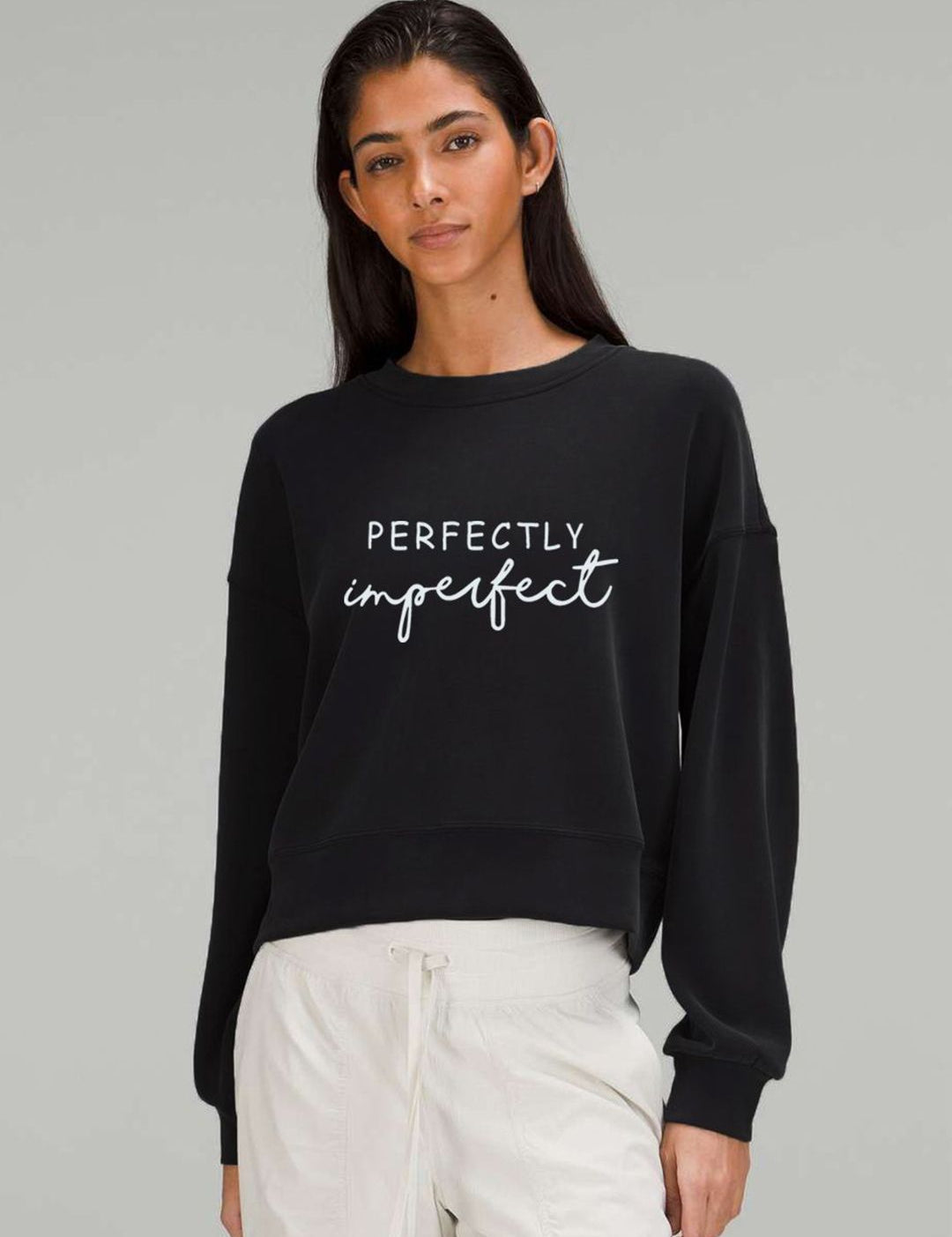 Kotty Women Printed Round Neck Sweatshirt