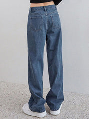 Kotty Women Cotton Relaxed Fit High-Rise Stretchable Jeans