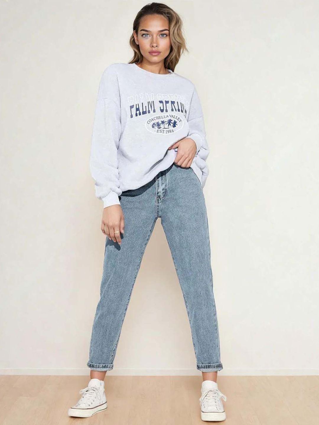 Kotty Women Tapered Fit High-Rise Stretchable Jeans