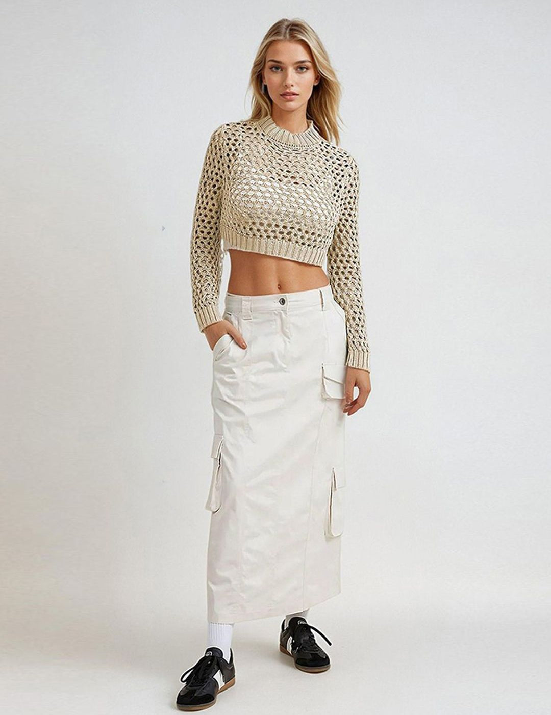 Kotty Women Self Design Pullover