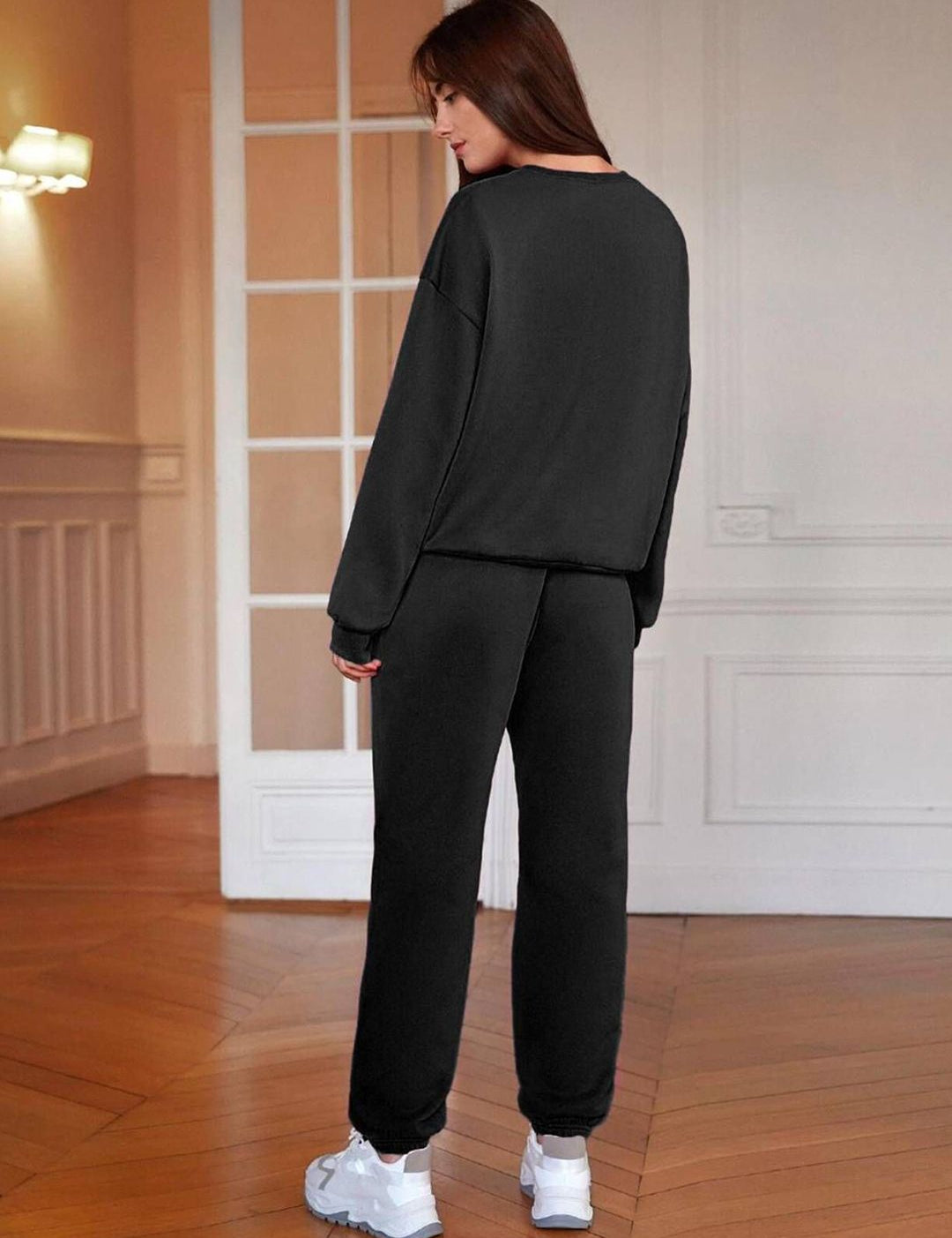 Kotty Round Neck Sweatshirt With Joggers Co-Ords