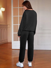 Kotty Round Neck Sweatshirt With Joggers Co-Ords