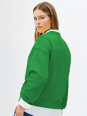 Kotty Women Round Neck Pullover Sweatshirt