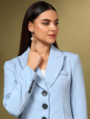 Kotty Notched Lapel Single Breasted Blazer