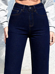 Kotty Women Wide Leg High-Rise Stretchable Jeans