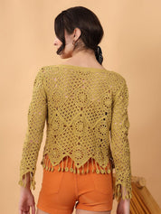 Kotty Women Embellished Cotton Regular Top