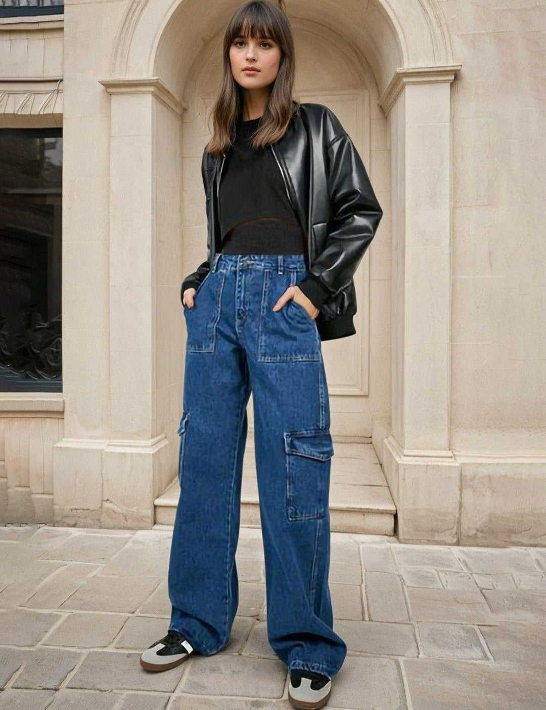 Kotty Women Jean Straight Fit High-Rise Stretchable Jeans