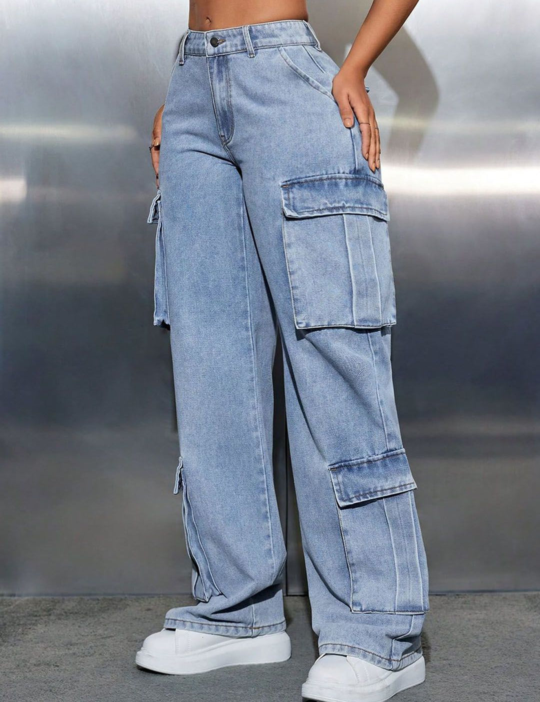 Kotty Women Straight Fit Mid-Rise Stretchable Jeans