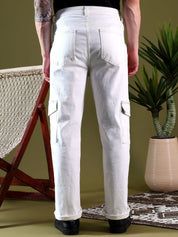 Kotty Men Jean Low-Rise Light Fade Stretchable Jeans