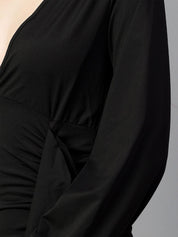 Kotty Bishop Sleeve Sheath Dress