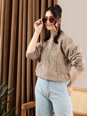 Kotty Women Cable Knit Pullover
