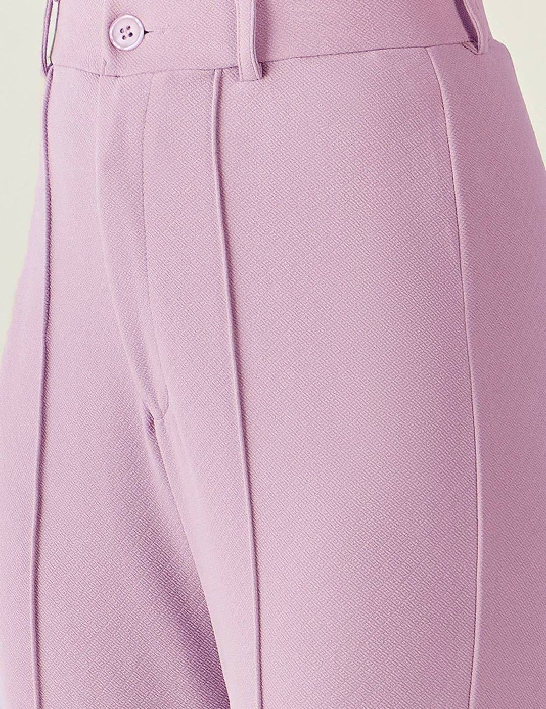 Kotty Women Relaxed Straight Leg High-Rise Trousers