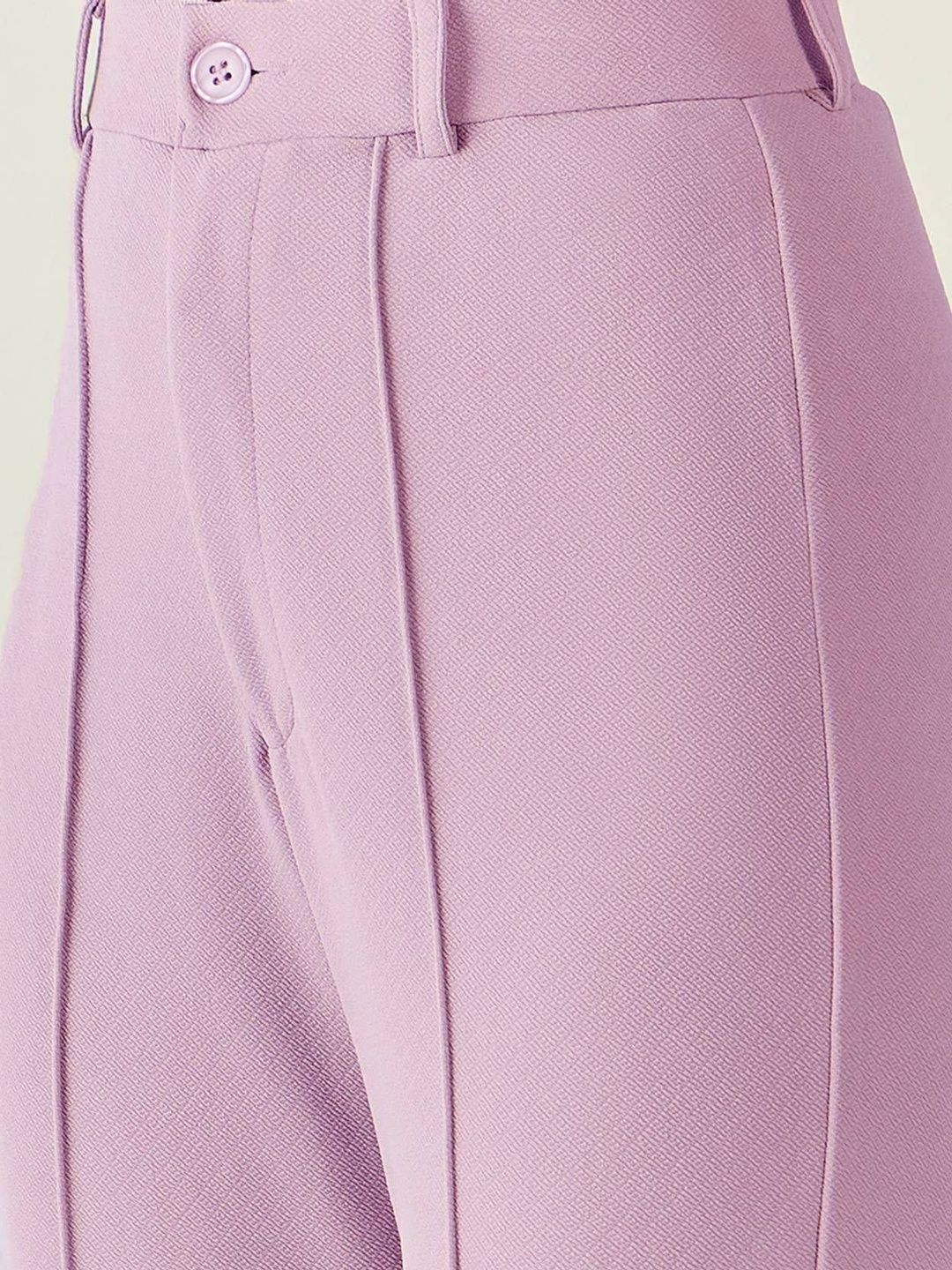 Kotty Women Relaxed Straight Leg High-Rise Trousers