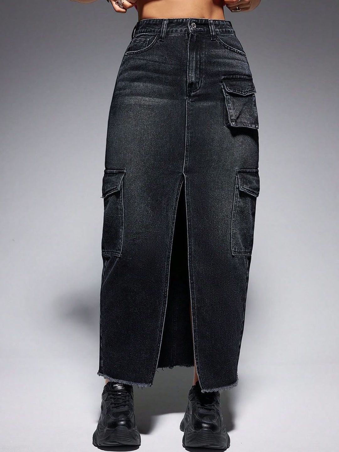 Kotty Straight Midi Skirt