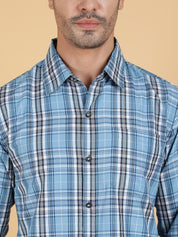 Kotty Men Relaxed Spread Collar Graphic Printed Casual Shirt