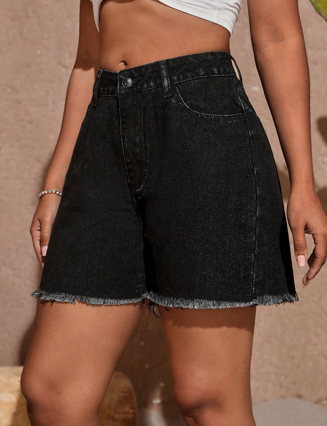 Kotty Women High-Rise Denim Shorts