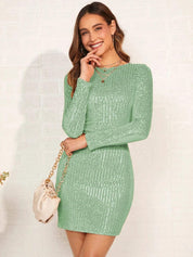 Kotty Sequin Embellished Top With Skirt