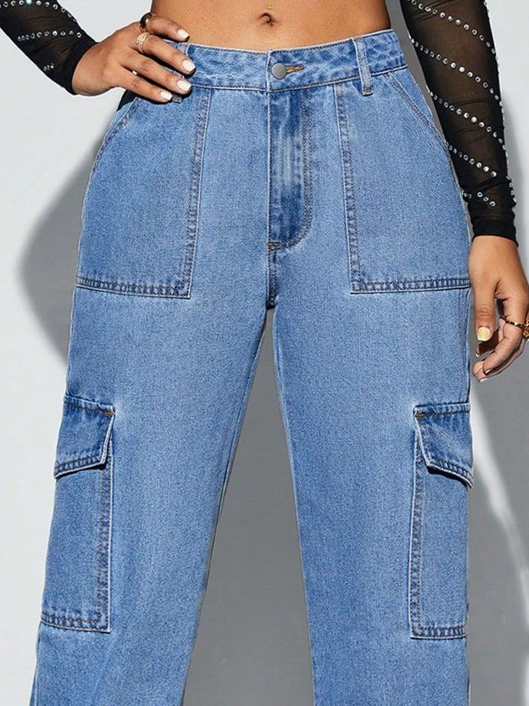 Kotty Women Jean Jogger High-Rise Stretchable Jeans