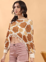 Kotty Women Embroidered Cotton Top