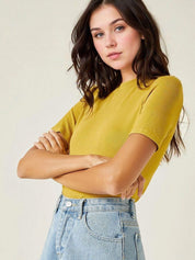 Kotty Women Solid High Neck Top