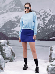 Kotty Women Round Neck Pullover Sweatshirt