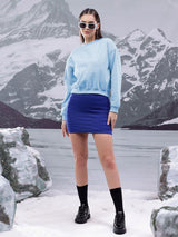 Kotty Women Round Neck Pullover Sweatshirt