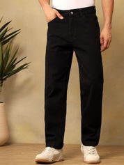Kotty Men Regular Fit Mid-Rise Cotton Stretchable Jeans