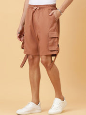Kotty Men Low-Rise Cargo Shorts
