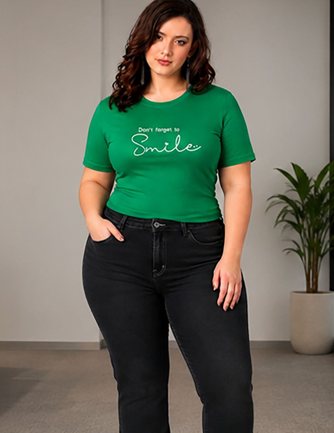 Kotty women stylish typography printed regular fit t-shirt