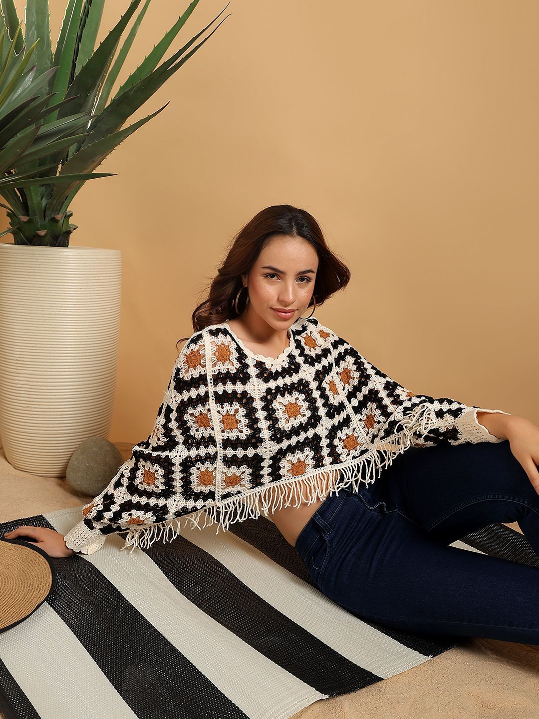 Kotty Embellished Cotton Top