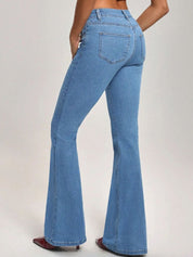 Kotty Women Flared Light Fade High-Rise Jeans