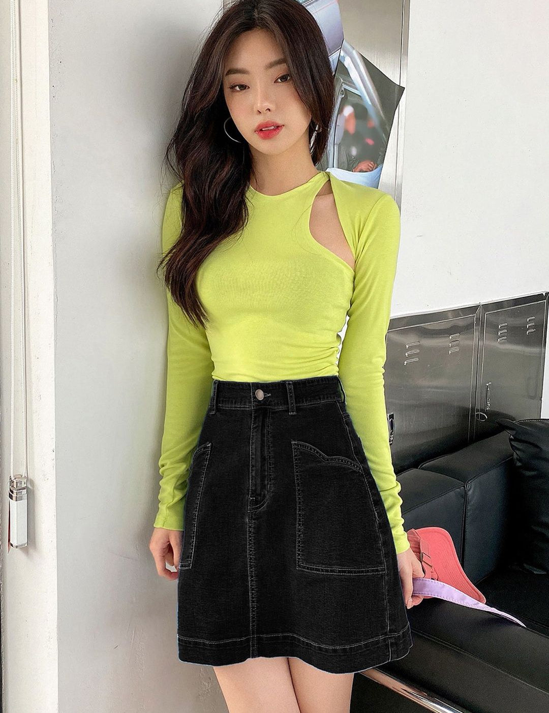 Kotty Women Above Knee A-Line Skirt