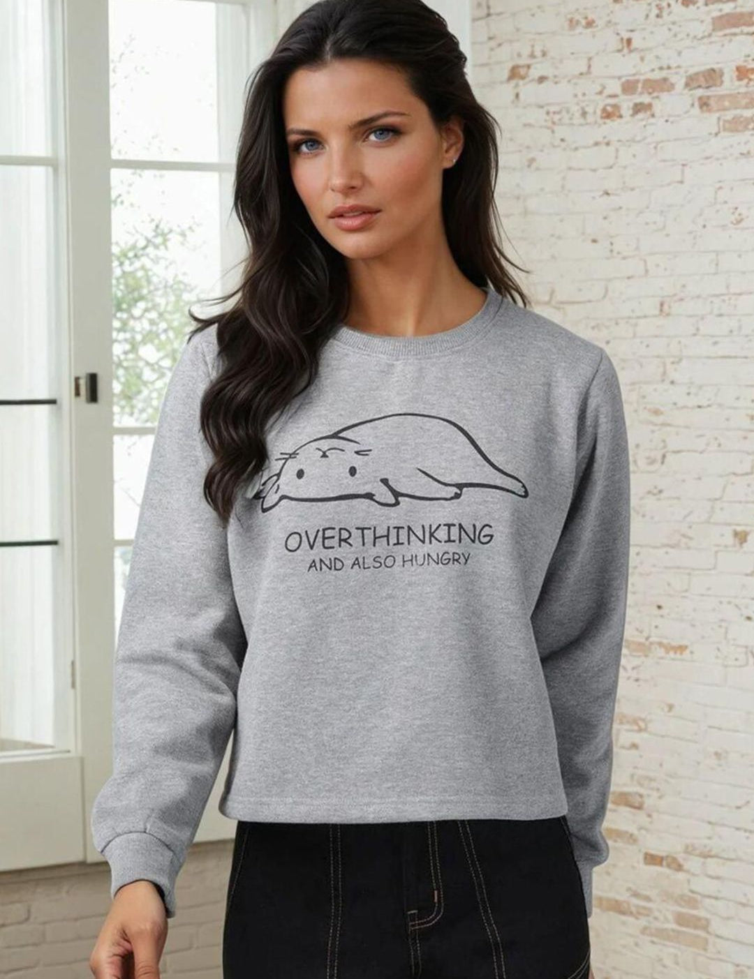 Kotty Women Printed Sweatshirt