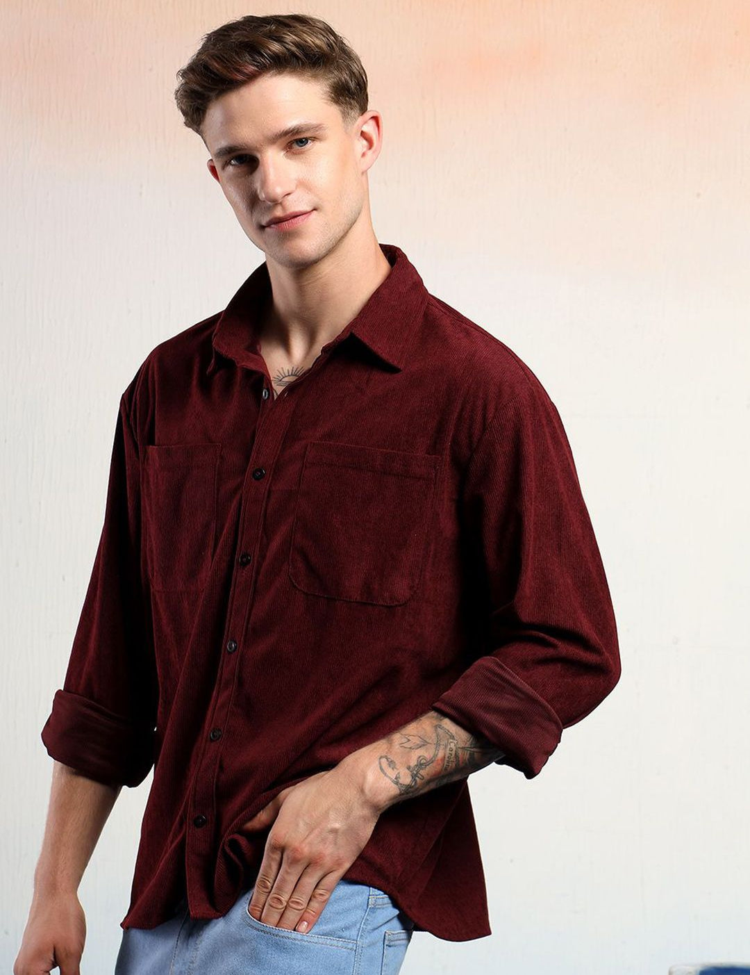 Kotty Men Regular Fit Casual Shirt