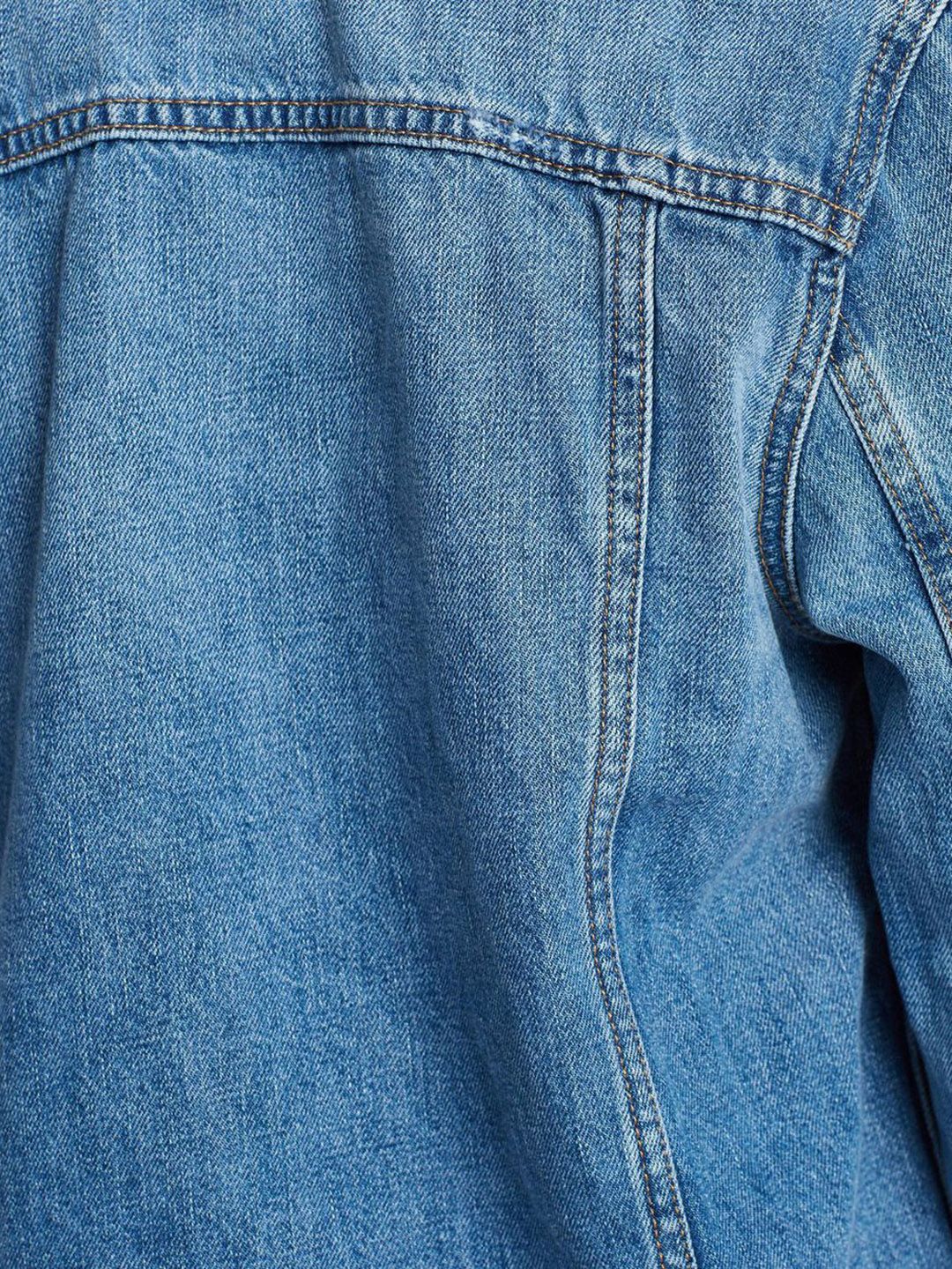 Kotty Women Spread Collar Solid Cotton Casual Denim Jacket