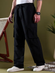 Kotty Men Relaxed Easy Wash Cargos Trousers
