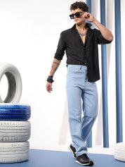 Kotty Men Comfort Regular Fit Mid-Rise Stretchable Jeans