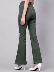 Kotty Women Bootcut High-Rise Stretchable Jeans