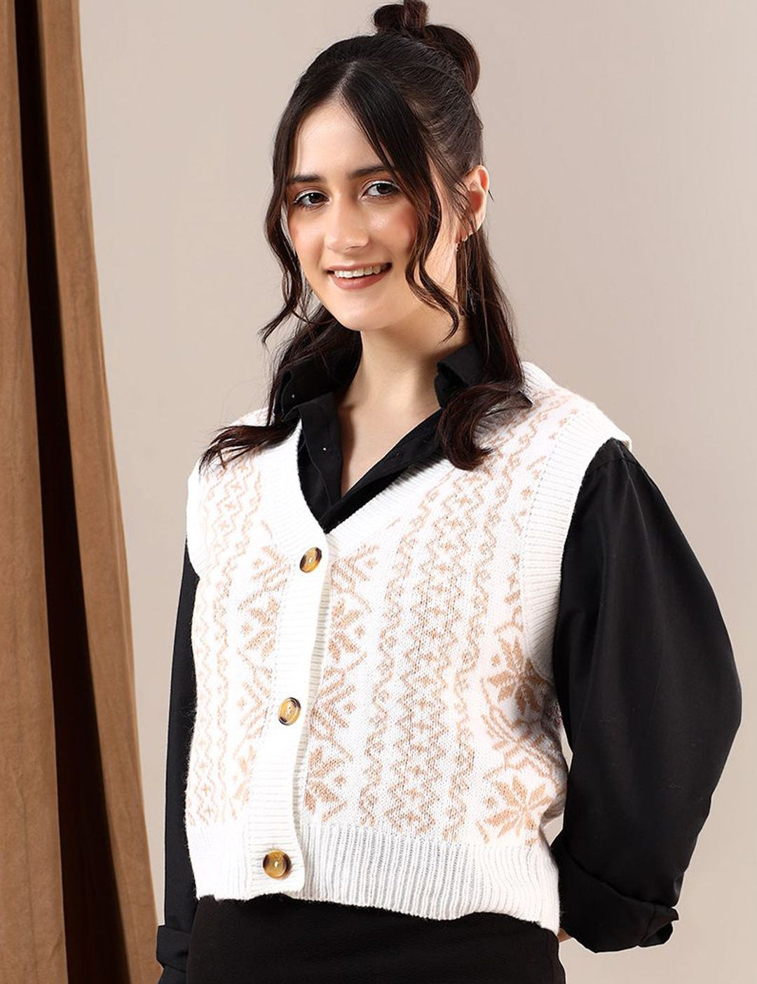 Kotty Women Printed Cardigan