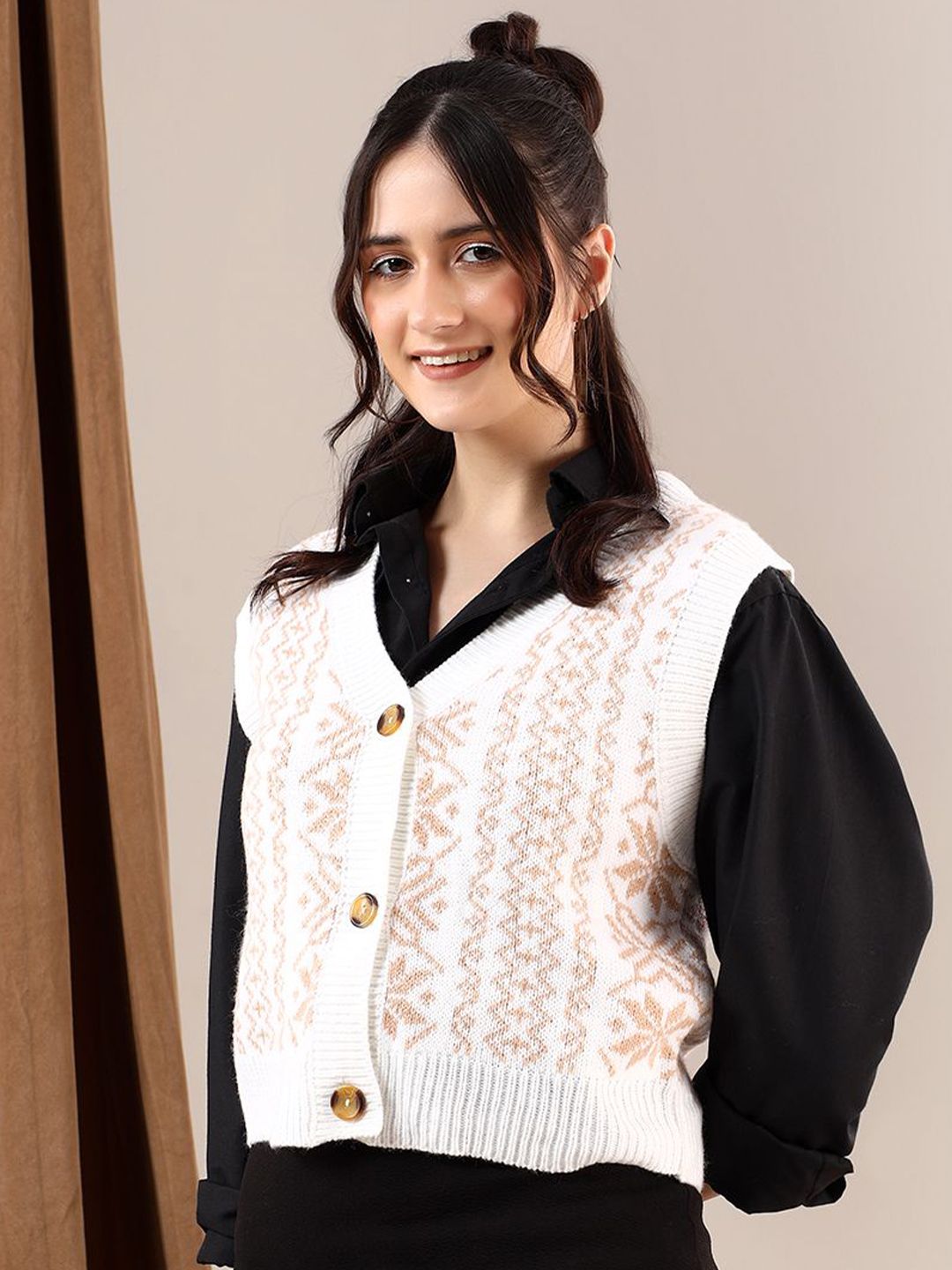 Kotty Women Printed Cardigan