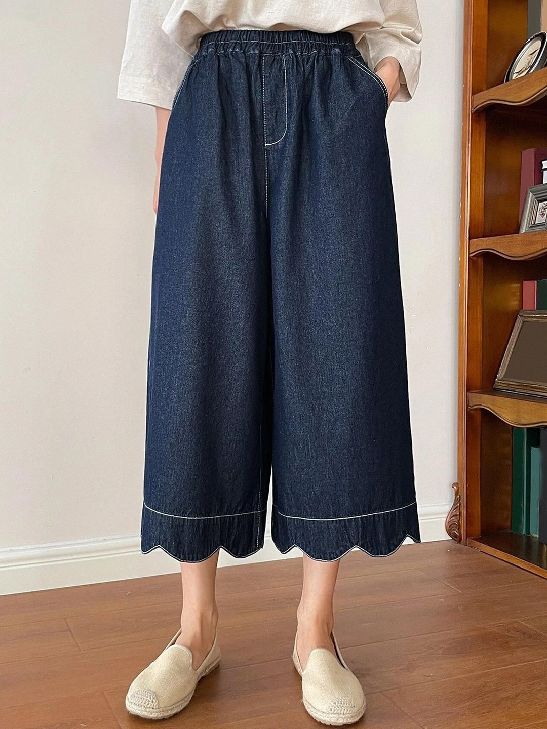 Kotty Women Relaxed Fit High-Rise Stretchable Jeans