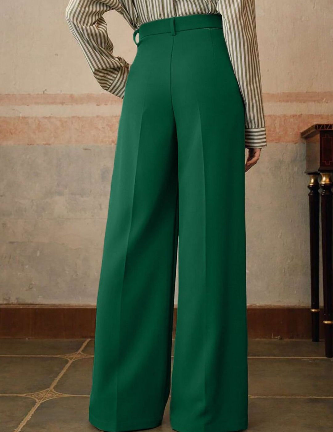 Kotty Women Relaxed High-Rise Formal Trousers