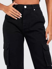 Kotty Women Straight Fit High-Rise Stretchable Jeans