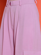 Kotty Women Classic High-Rise Straight Fit Parallel Trousers