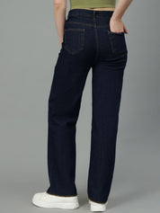 Kotty Women Jean Straight Fit High-Rise Stretchable Jeans