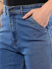 Kotty Men Comfort Regular Fit Mid-Rise Stretchable Jeans