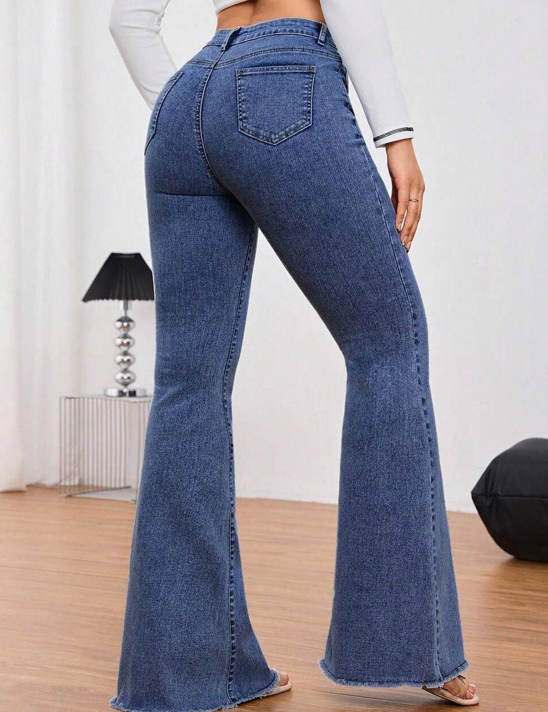 Kotty Women Bootilicious High-Rise Stretchable Bootcut Jeans